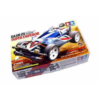 โมเดลรถมินิ4WD Tamiya Mini4WD 1/32 TA18632 Dash-01 Super Emperor (MS)