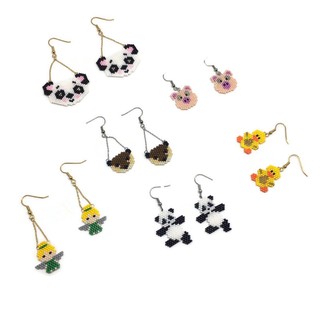 PINK PVSSY ต่างหู earring ต่างหูสัตว์ เครื่องประดับ ตุ้มหู ต้มหู ต่างหูการ์ตูน ต่างหูแฟชั่น ต่างหูระย้า ต่างหูเกาหลี