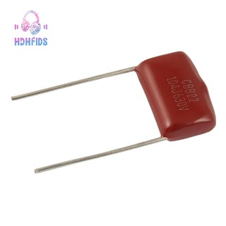 🔧10 Pcs CBB22 630V 0.1uF 104J Radial Lead Metallized Film Capacitors