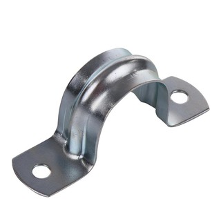 Pipe holder 2-HOLE EMT CONDUIT STRAP JSN 3/4” 20-EA/PACK Conduit, accessories Electrical work ตัวยึดท่อ แคล้มจับท่อบาง 2