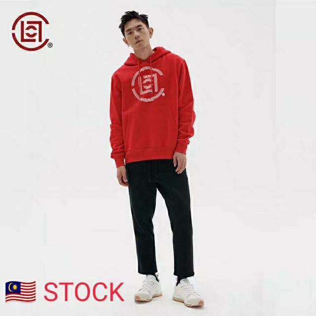 🔥 ของแท้ของแท้ของแท้ของแท้ 🔥 CLOT DOS LOGO C CULTURE เสื้อฮู้ด Edison Chen