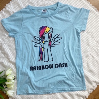 เสื้อยืดลาย Pony เสื้อญี่ปุ่นมือสอง งานดี สภาพใหม่