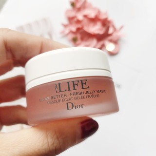 ปลอมคืนเงิน Dior Hydra Life Glow Better Fresh Jelly Mask ขนาดทดลอง 15ml. มาส์กเจลลี่ เพื่อผิวกระจ่างใส เปล่งปลั่ง