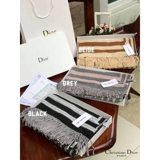 ผ้าพันคอ ผ้าคลุมไหล่ CHRISTIEN DIOR PARIS SILK SCARF