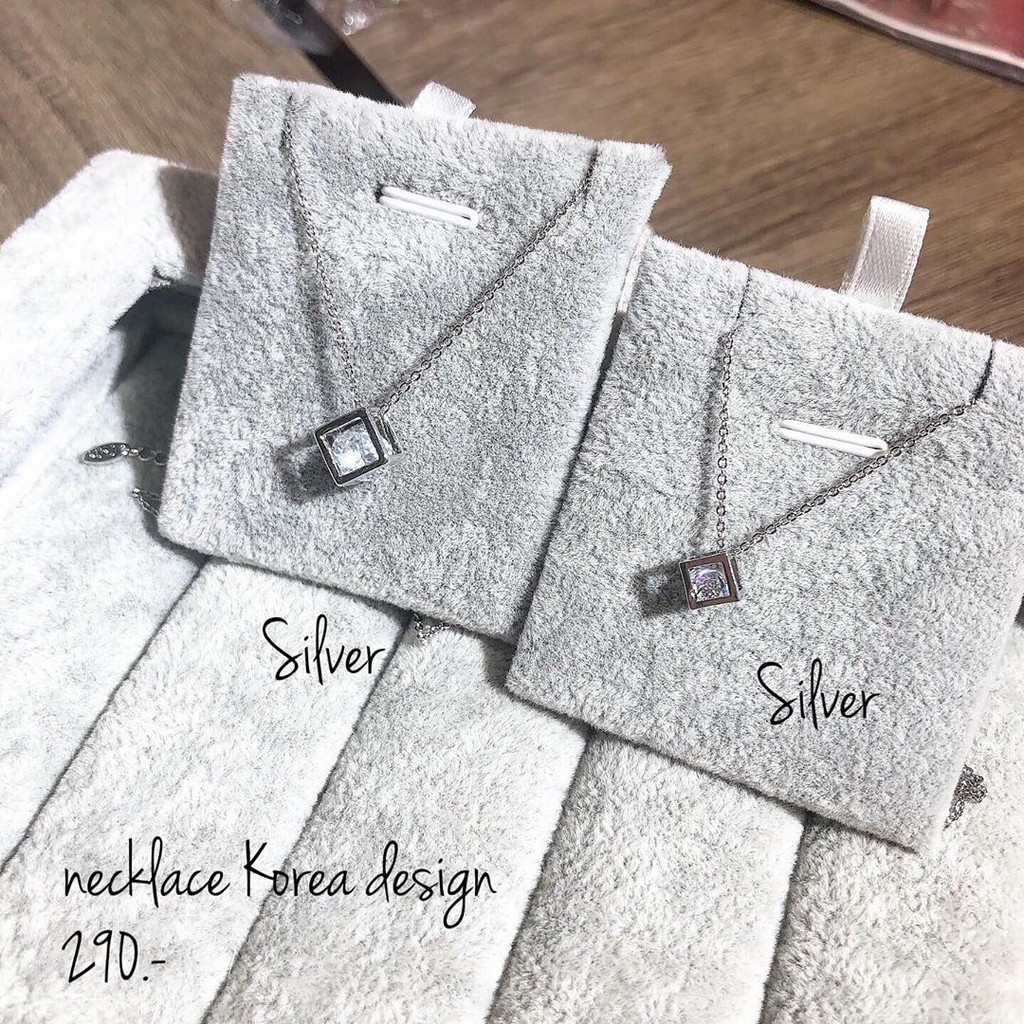 OneSeventyNine สร้อยคอพร้อมจี้เพชร CZ รุ่น OSN708