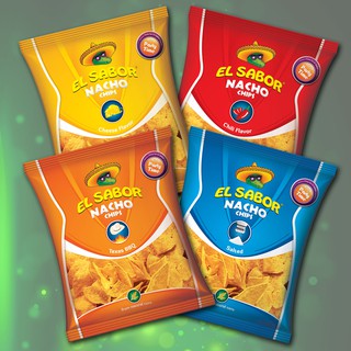 El Sabor Nacho Chips 225 กรัม