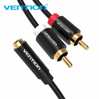 Vention (VAB-R01)Headphone Female 3.5mm Jack To 2RCA Male Audio Cable RCA Jack Splitter