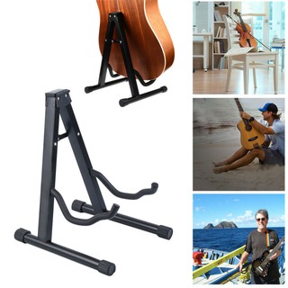 ขาตั้งกีตาร์ มีคอรับ ทรง A GUITAR STAND ได้ทั้งโปร่ง ไฟฟ้า