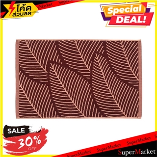 พรมขนหนู HOME L&amp;S MADAGAS 17x28 นิ้ว สีแดง พรมภายใน TOWEL RUG HOME L&amp;S MADAGAS 17X28" RED