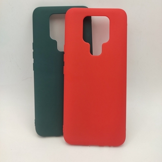 Tecno Camon 16 เคสซิลิโคนนุ่มป้องกันการกระแทกสีแดง