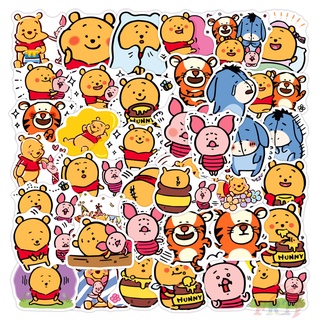 ❉ Pooh Bear Series 03 - Disney Cartoon สติ๊กเกอร์ ❉ 50Pcs/Set DIY Luggage Laptop Skateboard Doodle Decals สติ๊กเกอร์