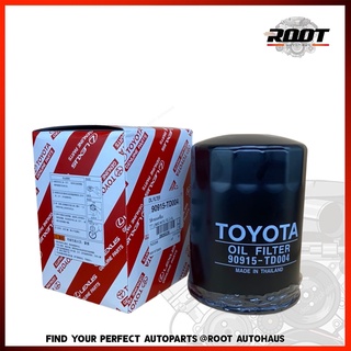 TOYOTA ไส้กรองน้ำมันเครื่อง MTX Toyota Hilux  Mithy X, 2L/5L ของแท้ เบิกศูนย์ รหัส 90915-TD004