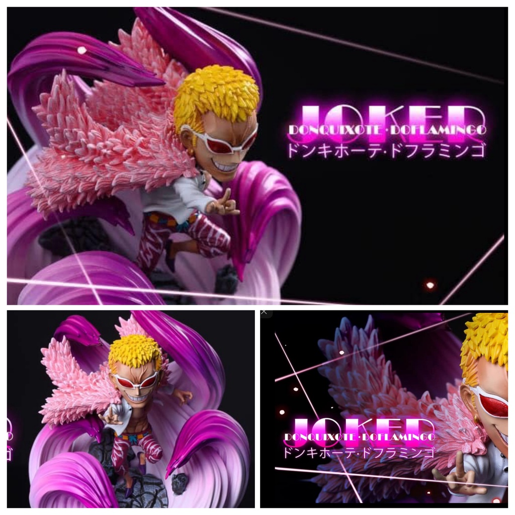 Model Onepiece Resin Doflamingo (ของแท้) โดฟามิงโก้ วันพีช โมเดล เรซิ่น ค่าย League