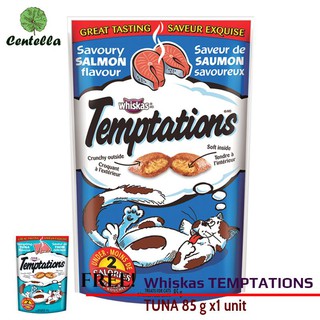 WHISKAS TEMPTATIONS SALMON85GX1 Free Whiskas TEMPTATIONS TUNA 85 g x1 unit