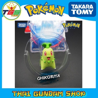 ⭐TGS⭐โปเกมอน ชิโกริต้า Moncolle Chikorita Ex (Asia Ver.)[Pokemon โปเกมอน]