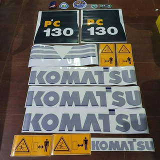 สติ๊กเกอร์โคมัตสุ KOMATSU PC130-8