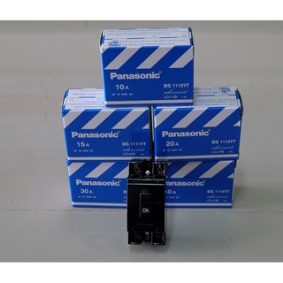 เบรกเกอร์ไฟฟ้า ไฟบ้าน220Vเซฟตี้เบรกเกอร์ 2P 10-40A "Panasonic"