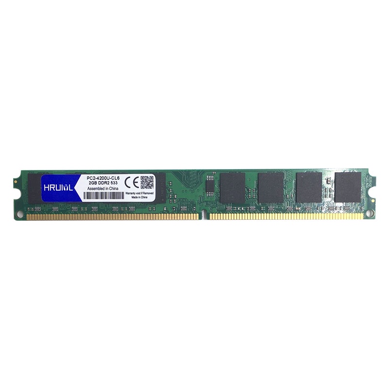 Hruiyl แรมหน่วยความจํา DDR2 1G 2G 533MHz 1GB 2GB DDR2 PC2-4200U 533 MHz สําหรับเดสก์ท็อป PC DIMM DDR2 PC2 4200 #2
