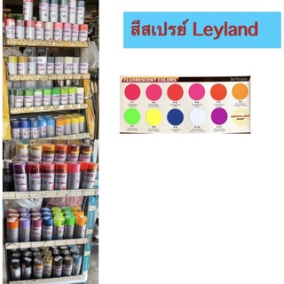 สีสเปรย์ สะท้อนแสง ยี่ห้อleyland สีสะท้อนแสง