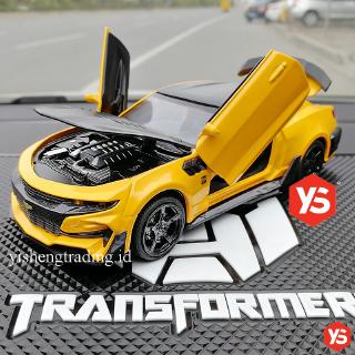 🔥ส่งไวจากไทย🔥 โมเดลรถ Bumblebee Chevrolet Camaro 1:32 โมเดลรถเหล็ก Fast and Furious: สีเหลือง พร้อมกล่อง