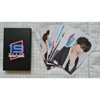 โฟโต้การ์ด Under Nineteen 19 Official Photocard Photo Card Final ver 1THE9 Doyum Jinsung Taewoo Yechan Taekhyeon Yongha