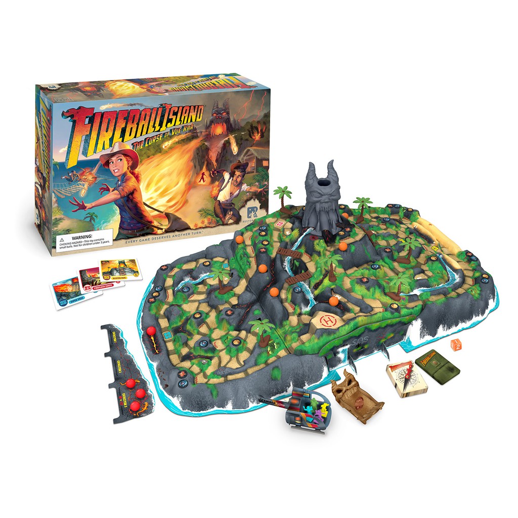 บอร์ดเกม Fireball Island the Curse of Vul-Kar