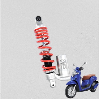 YSS GAS ECO LINE K-EURO HO/SCOOPY I 110 ปี 17 สีดำแดง