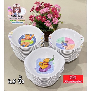 ชามกลมเมลามีนแท้ 100%มีหูจับ ลายการ์ตูนน่ารัก #ของถูกบ้านน้องมินนี่ by mmshop