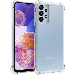 เคสโทรศัพท์ซิลิโคน TPU แบบนิ่ม บางพิเศษ กันกระแทก สําหรับ Samsung Galaxy A13 A23 A33 A53 A73 M22 M52 5G