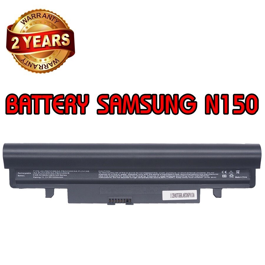 Samsung แบตเตอรี่โน๊ตบุ๊ค Laptop Battery for N150 N148 N148P NP-148 N150P N145 N145P AA-PB2VC6W/B - 