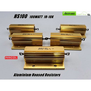 ตัวต้านทาน RESISTOR ALUMINIUM ARCOL HS100 1R2-5K 100WATT