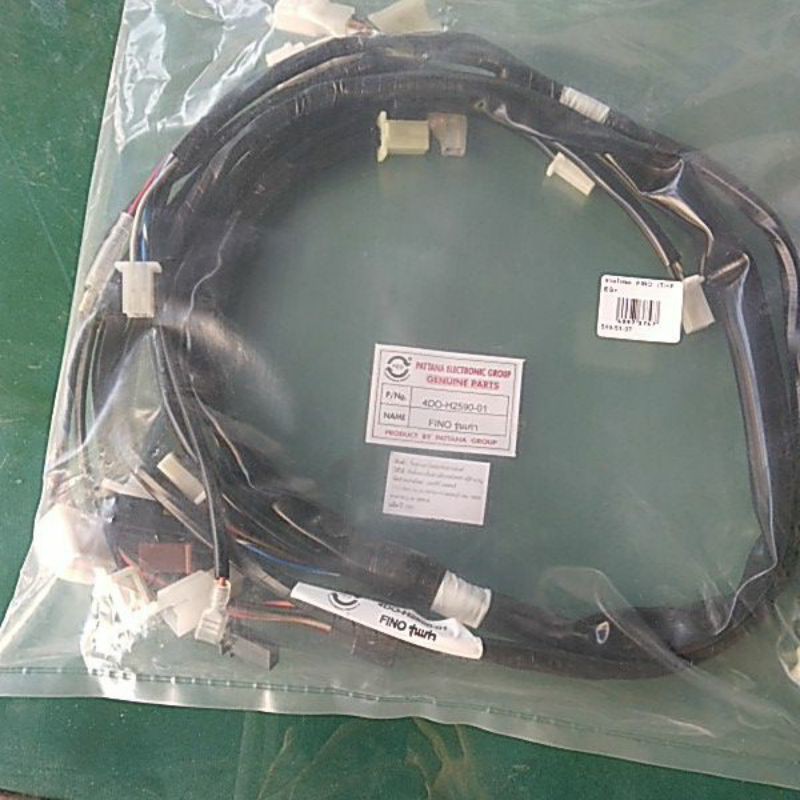 A-38.640 สายไฟชุด fino ฟิโน เก่า cabu 1 ปลั๊ก_ปลั๊กเดี่ยว  รุ่นแรก,เกย์เดียว(T)no. 4DO-H2590-01 บริษ