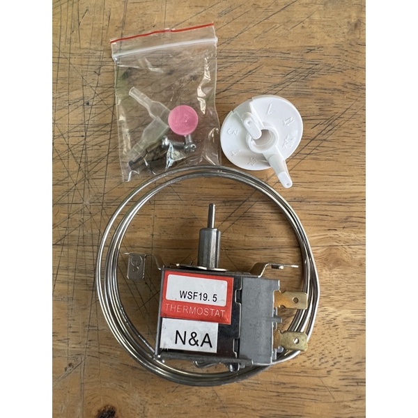 เทอร์โมสตัทตู้เย็น 19.5 Hitachi Toshiba Mitsubishi แบบกดคุณภาพดี WSF19.5 หางยาว1M - รูปที่ 3