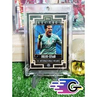 การ์ดนักฟุตบอล Topps UEFA Champions League Deco 2021 julio cesar Legend