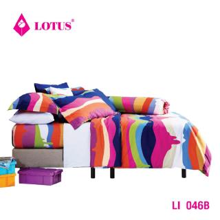 ผ้าปูที่นอน Lotus Impression Print ขนาด 3.5 ฟุต 3 ชิ้น รุ่น LI-046B้าปูที่นอน Lotus Impression Print ขนาด 3.5 ฟุต 3 ชิ้น