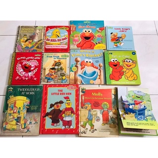 Used ♥️ Elmo🐣หนังสือเด็กภาษาอังกฤษ มือสอง🦋12 มีตำหนิบางหน้า แต่แก้ไขเรียบร้อยแล้ว สีสวยมาก 👼🏻สนุกเนื้อหา รวมสาระน่ารู้