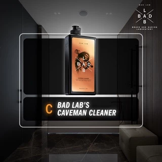 Bad Lab เคฟแมนคลีนเนอร์ สบู่เหลวทรีอินวันสำหรับเส้นผมใบหน้าและร่างกาย 400ml BL80030S