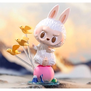 ของแท้ พร้อมส่ง Peach Labubu : The Monster Fruit Series popmart Pop Mart