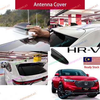 ฝาครอบเสาอากาศคาร์บอน สีดํา อุปกรณ์เสริม สําหรับ Honda HRV 2022 2023 HRV 2022 1.5S 1.5E 1.5V 1.5RS