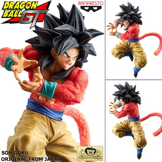 Figure งานแท้ Original แมวทอง Dragon Ball GT ดราก้อนบอล จีที Super Saiyan 4 Son Goku Goku ซุปเปอร์ไซย่า ซง โกคู  โงกุน