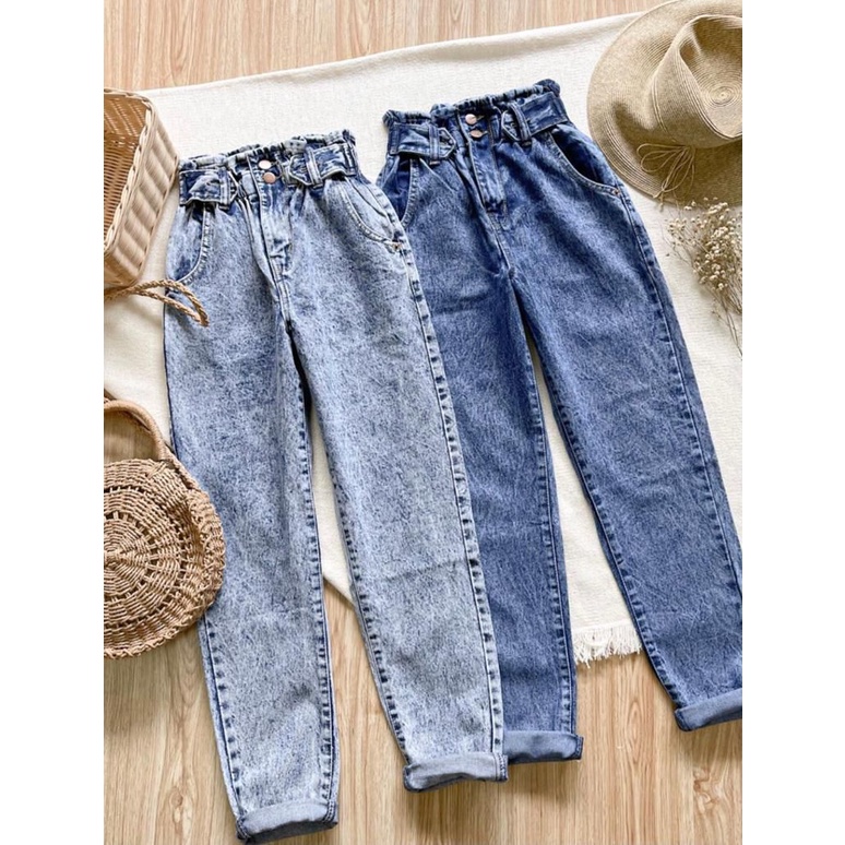 Joger JEANS RUBBER WAIST THEA JOGER JEANS
