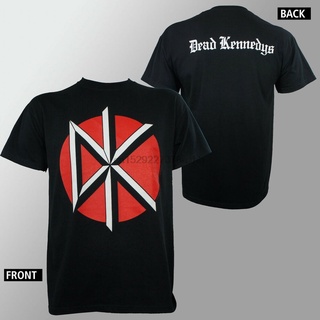 เสื้อยืด พิมพ์ลายโลโก้ Dead Kennedys Band ของแท้ ด้านหลัง S 2XLS-5XL