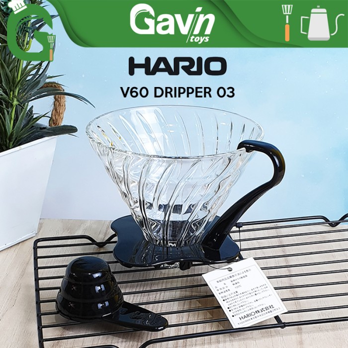 V60 Dripper 03 Hario Glass Dripper Manual Brew Coffee Dripper Glass