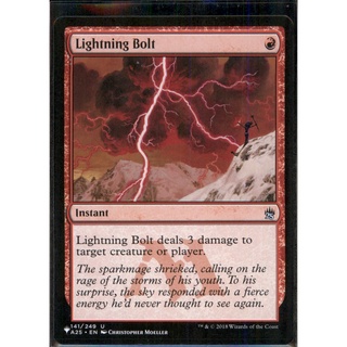 Mystery Booster/The List: Lightning Bolt (Masters 25) mtg 271221