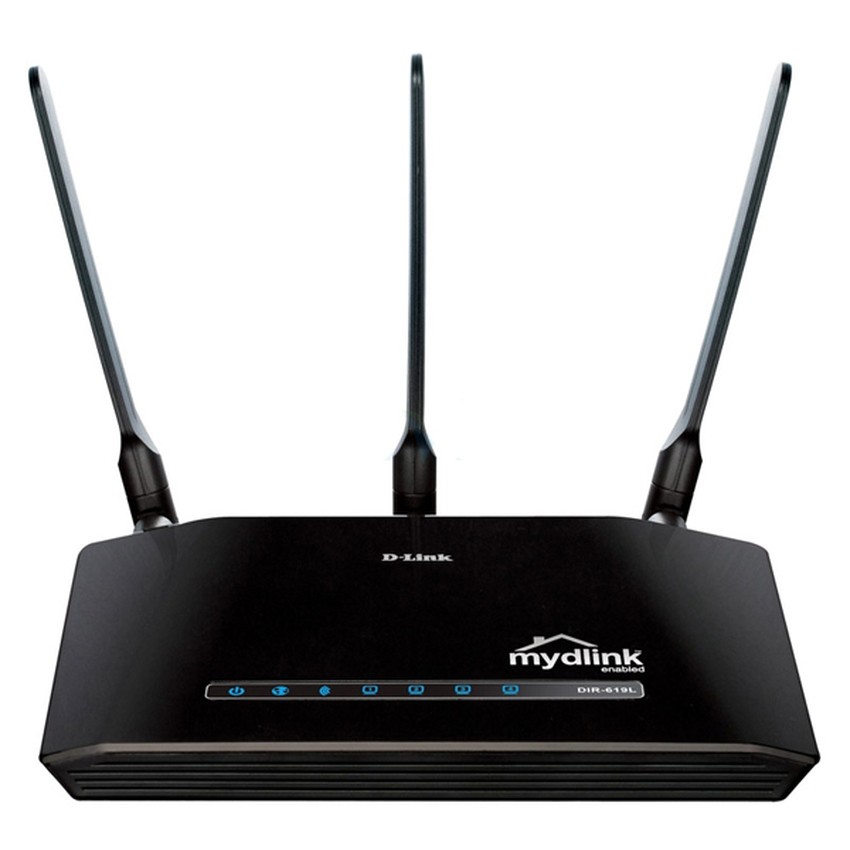 D-LINK Router Wireless DIR-619L N150 (Black)