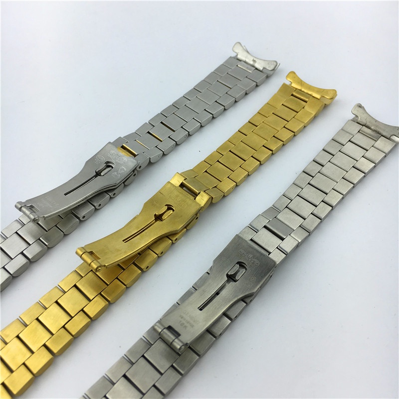 สายนาฬิกาข้อมือ สเตนเลส ทรงโค้ง 20 มม. สําหรับ Rolex water ghost watch