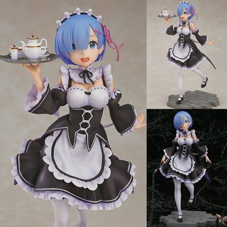 Figure ฟิกเกอร์ Model โมเดล Re Zero รีเซทชีวิต ฝ่าวิกฤตต่างโลก Rem เรม ชุดแม่บ้าน