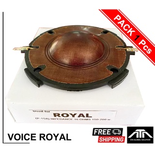 ว้อยสำหรับซ่อมลำโพงฮอร์น ROYAL ว้อยโรเยลเกรด A ROYAL-ว้อย ROYAL PI-585-120w 2 ชั้น ลวดทองแดง