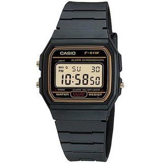 CASIO Standard นาฬฺกาข้อมือ รุ่น F-91WG-9QDF