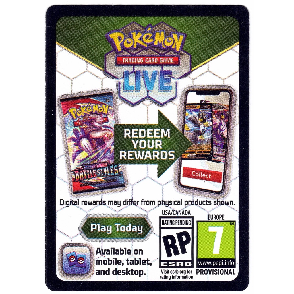 [Pokémon] Sword & Shield-Brilliant Stars Code Card